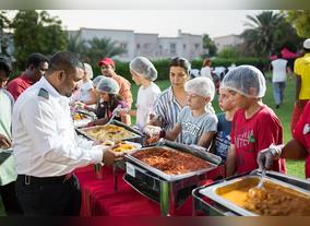 Emaar Community Management joined Residents to host Iftar for service providers