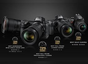 Nikon Products, Including the Latest Z Series Mirrorless Cameras, Receive the TIPA WORLD AWARDS 2019