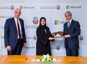 Abu Dhabi Smart Solutions & Services Authority signs MoU with Microsoft to establish Cloud Centre of Excellence