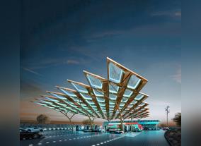 ENOC Group unveils Ghaf tree inspired service station for Expo 2020 Dubai