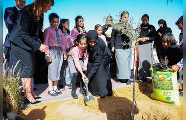 A Royal Surprise for GEMS Al Barsha National School Students in Dubai