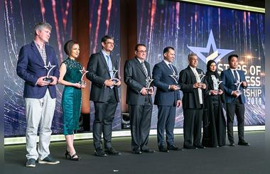 Who are the Winners of Stars of Business Leadership Awards?