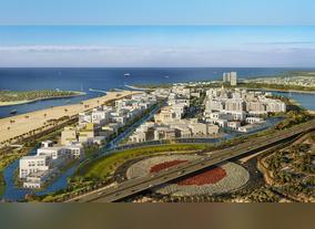 Book a home by the beach with Indigo Beach Residence On Maryam Islands Main Boulevard