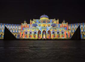 Sharjah Light Festival 2019 opens to a spectacular show, honoured by the presence of Sharjah Crown Prince