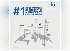 ADNOC Recognised Middle Easts Most Valuable Brand 