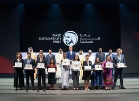 Mohamed bin Zayed Honours Winners of Zayed Sustainability Prize for the year 2019