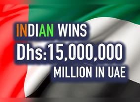 Indian man comes out lucky in the UAEs Dh15 million Big Ticket draw