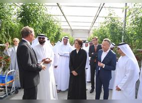 H.E. Mohammed Al Bawardi, H.E. Mariam Almheiri Attend Al Dahra BayWa Greenhouse Opening   