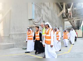 UAE Minister of  for Food Security Visits Agthias Flour and Animal Feed Facility Grand Mills and discusses Initiatives of Developing Fish Feed Production Line in the Country