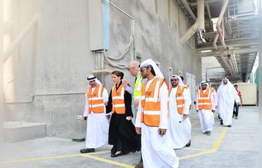 UAE Minister of  for Food Security Visits Agthias Flour and Animal Feed Facility Grand Mills and discusses Initiatives of Developing Fish Feed Production Line in the Country