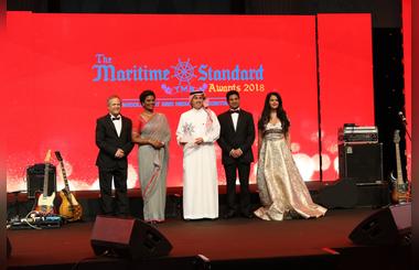Bahri Honored with two Titles at The Maritime Standard Awards 2018
