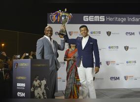 Brian Lara Launches GEMS Heritage Indian Schools World-class Cricket Academy