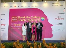 Fine Hygienic Holding Proud to Break the Ceiling, Touch the Sky  at Leonie Awards