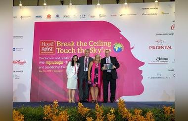 Fine Hygienic Holding Proud to Break the Ceiling, Touch the Sky  at Leonie Awards