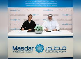 UAE Office for Future Food Security and Masdar sign MoU to strengthen research and development to advance national food security