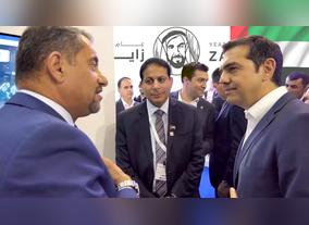 Greek Prime Minister Praises UAEs Global Maritime Feats During Visit to DMCA Pavilion at Posidonia 2018