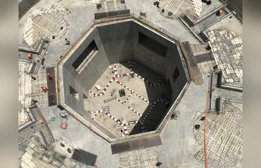 Dubai Creek Tower Sets new Milestone  with Completion of Pile Cap