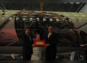 Turkish Airlines' "Troia Themed Aircraft is now in the sky.