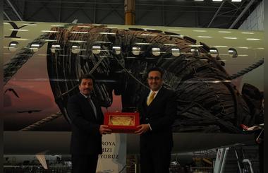 Turkish Airlines' "Troia Themed Aircraft is now in the sky.