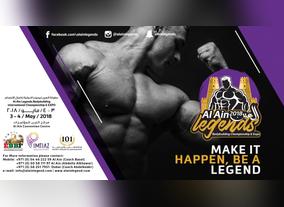 Al Ain Gears up to Host Legends Bodybuilding Championship