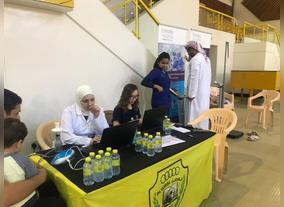 Over 500 Members of Dubai Police and Al Wasl Club Receive Free Health Screenings