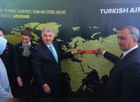 Turkish Airlines has Added Samarkand to its Flight Network.