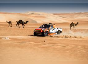 Prokop, Quintanilla Move Closer to Victory in  Abu Dhabi Desert Challenge Powered by Nissan
