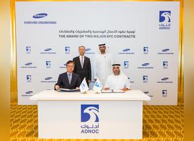ADNOC Awards Two Major Contracts to Korean Company Samsung Engineering Worth Over USD 3.5 Billion dollars