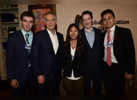 Keep Going and be Specific About Your Goals,  Tony Blair And George Osborne  Tell Parkland Students