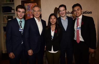 Keep Going and be Specific About Your Goals,  Tony Blair And George Osborne  Tell Parkland Students