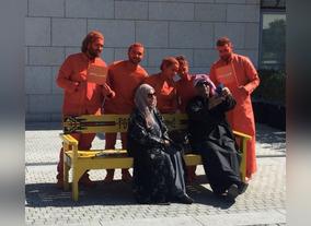 Darisni Paints Kuwait Orange to Increase Tech-Education Awareness