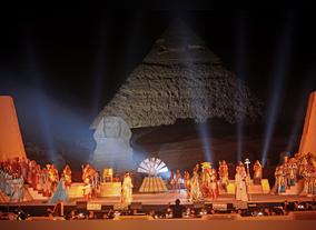 Embrace the Magic of Opera Aida Beneath the Great Pyramids of Giza  with  Four Seasons Hotel Cairo at Nile Plaza