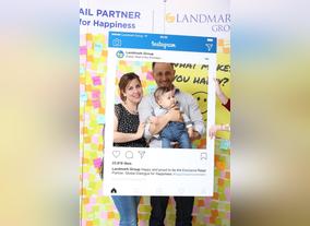 Landmark Group Happiness Booths Draw Community Together in the Global Dialogue for Happiness