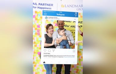 Landmark Group Happiness Booths Draw Community Together in the Global Dialogue for Happiness