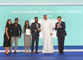 Online Fitness Service Provider wins Fastest Growing SME Award in UAE