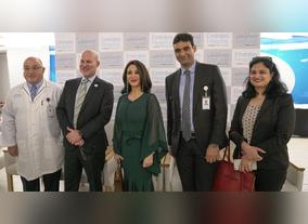 Diana Haddad, pop Icon and Singer, Visits Emirates Hospital- Jumeriah