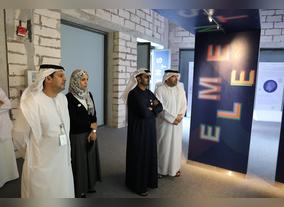 UAE Minister of Education H.E. Al Hammadi Urges Students to Expand their Knowledge at the Nobel Exhibition 2018