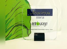  entourage wins Best Emerging Creative Communications Agency Award