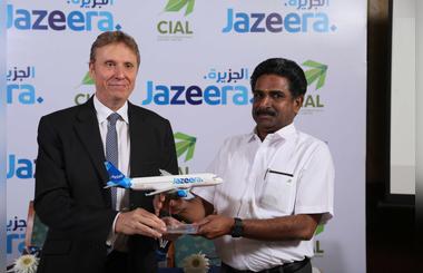 Jazeera Airways Presses On With New Direct Flights into Kerala  Kochi