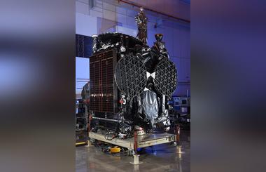 GovSat-1 Arrives at Cape Canaveral for SpaceX Launch in January