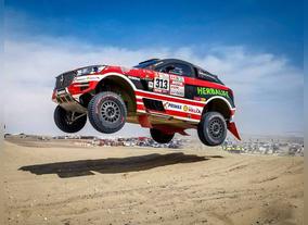 Nicolas Fuchs Steers Borgward BX7 DKR to 3rd Place at 2018 Dakar Rallys First Stage