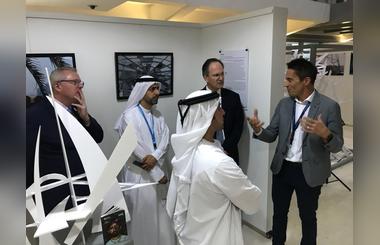 The Inauguration of the "Regeneration" Art Exhibition at Al Khubairat British School in Abu Dhabi