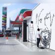 ENOC Group Supports Year of Zayed Through Graffiti Display of UAEs Founding Father