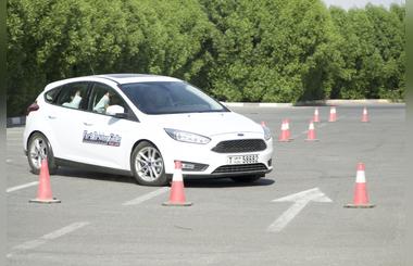 In Time for the UAE National Day Celebration, Ford and Higher Colleges of Technology Team Up to Bring Ford Driving Skills for Life to Campus
