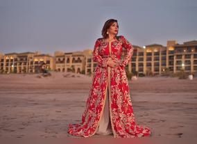 Syrian Actress Dima Bayaas Stunning Wedding Anniversary  Celebration at Mazagan Beach &Golf Resort