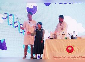 Over 1200 Students Attended Science Film Festival 2017 at AURAK