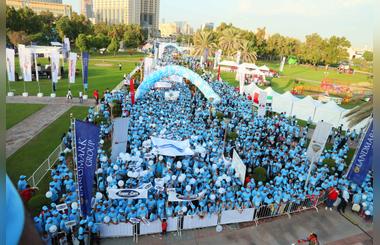 Over 15,000 UAE Residents Participate in  Landmark Groups Ninth Annual Beat Diabetes Walk