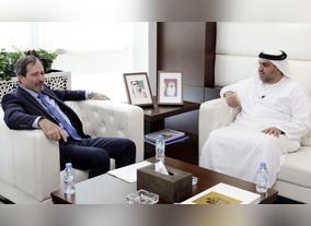 Undersecretary of Ministry of Health and Prevention Meets with Ambassador of the Argentine Republic