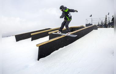 Team Visas Brolin Mawejje Visits Ski Dubai in Preparation to Become Ugandas irst Olympic Winter Games Snowboarder