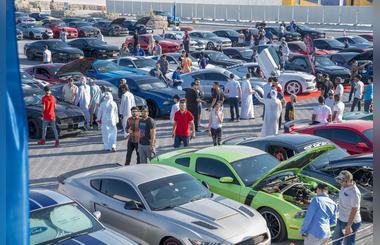 Fords Fantastic New Muscle Car Revs Up Excitement in Front of Over 500 Mustang Club Members Who Witness Surprise Regional Reveal at Special Event in Dubai